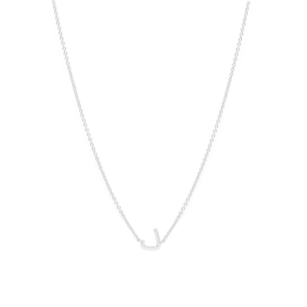 Initial Chain Necklace Set In Diamonds - HIBA JABER