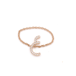 Load image into Gallery viewer, Initial Chain Ring - HIBA JABER
