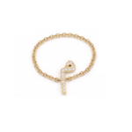 Load image into Gallery viewer, Initial Chain Ring - HIBA JABER
