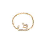تحميل الصورة في عارض المعرض, Initial Chain Ring - HIBA JABER
