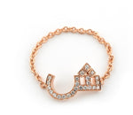 Load image into Gallery viewer, Initial Chain Ring - HIBA JABER