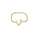 Load image into Gallery viewer, Initial Chain Ring - HIBA JABER
