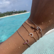 Initial Enamel Bracelet - HIBA JABER