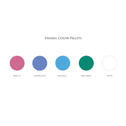 Initial Enamel Bracelet - HIBA JABER