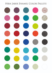 Initial Enamel Bracelet - HIBA JABER