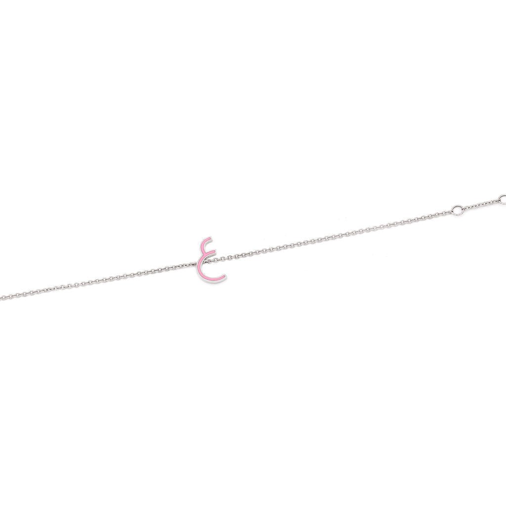 Initial Enamel Bracelet - HIBA JABER