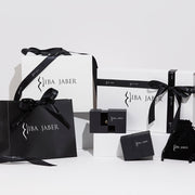 Initial Enamel Necklace - HIBA JABER