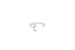 Load image into Gallery viewer, Initial Open Ring - Set in Diamonds - HIBA JABER
