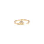 Load image into Gallery viewer, Initial Open Ring - Set in Diamonds - HIBA JABER

