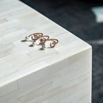 Load image into Gallery viewer, Initial Pearl Drop Ring - HIBA JABER
