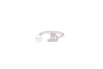 Load image into Gallery viewer, Initial Pearl Drop Ring - Diamonds - HIBA JABER
