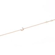 Initial Plain Bracelet - HIBA JABER