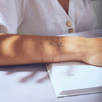 تحميل الصورة في عارض المعرض, Initial Plain Bracelet - HIBA JABER
