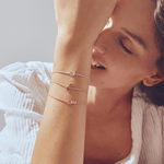 تحميل الصورة في عارض المعرض, Initial Plain Bracelet - HIBA JABER
