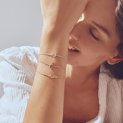 Initial Plain Bracelet - HIBA JABER