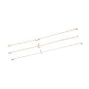 Initial Plain Bracelet - HIBA JABER