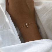 Initial Plain Bracelet - HIBA JABER