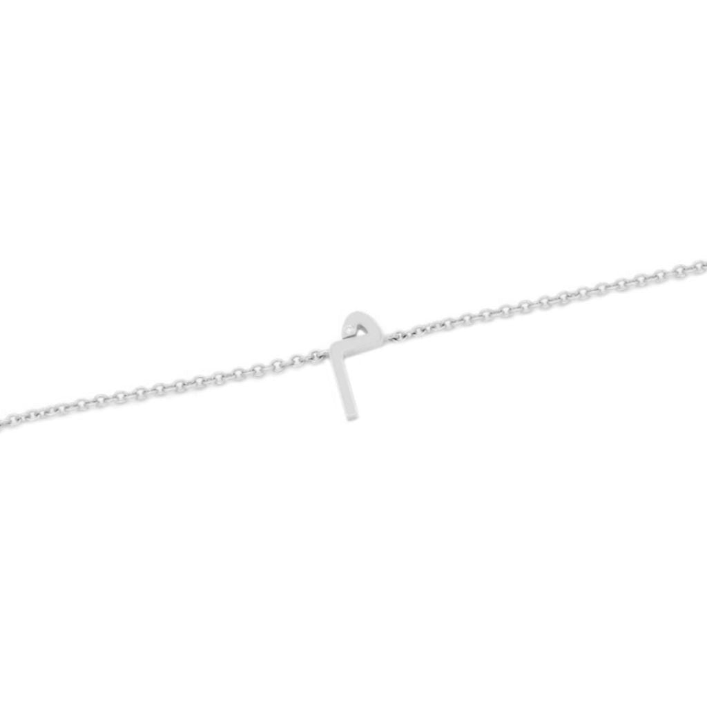 Initial Plain Bracelet - HIBA JABER