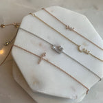 تحميل الصورة في عارض المعرض, Initial Plain Bracelet - HIBA JABER
