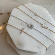 Initial Plain Bracelet - HIBA JABER