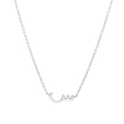 Initial Plain Chain Necklace - HIBA JABER
