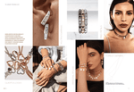 Load image into Gallery viewer, Initial Thick Open Ring - With Princess Cut Diamond - HIBA JABER
