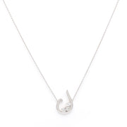 Initial Trio Sparkle Necklace - HIBA JABER
