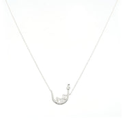 Initial Trio Sparkle Necklace - HIBA JABER