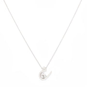 Initial Trio Sparkle Necklace - HIBA JABER