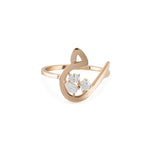 تحميل الصورة في عارض المعرض, Initial Trio Sparkle Ring - HIBA JABER
