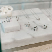 Initial Trio Sparkle Tube bracelet - HIBA JABER