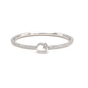 Initials & Diamonds Bold Bangle - HIBA JABER