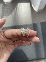 عرض الصورة في المعرض، Interval Diamond Sparkle Ring - HIBA JABER