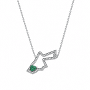 Jordan Map Necklace - HIBA JABER