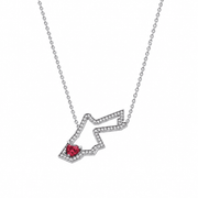 Jordan Map Necklace - HIBA JABER