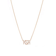 KSA Necklace - White Gold - HIBA JABER