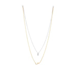 تحميل الصورة في عارض المعرض, Letter with a Solitaire Necklace - HIBA JABER
