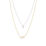 تحميل الصورة في عارض المعرض, Letter with a Solitaire Necklace - HIBA JABER
