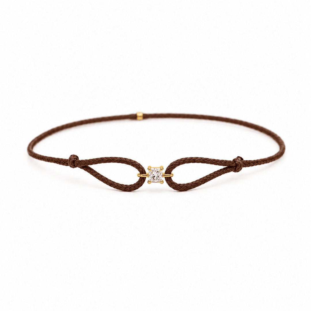Like A Diamond Thread Bracelet - HIBA JABER