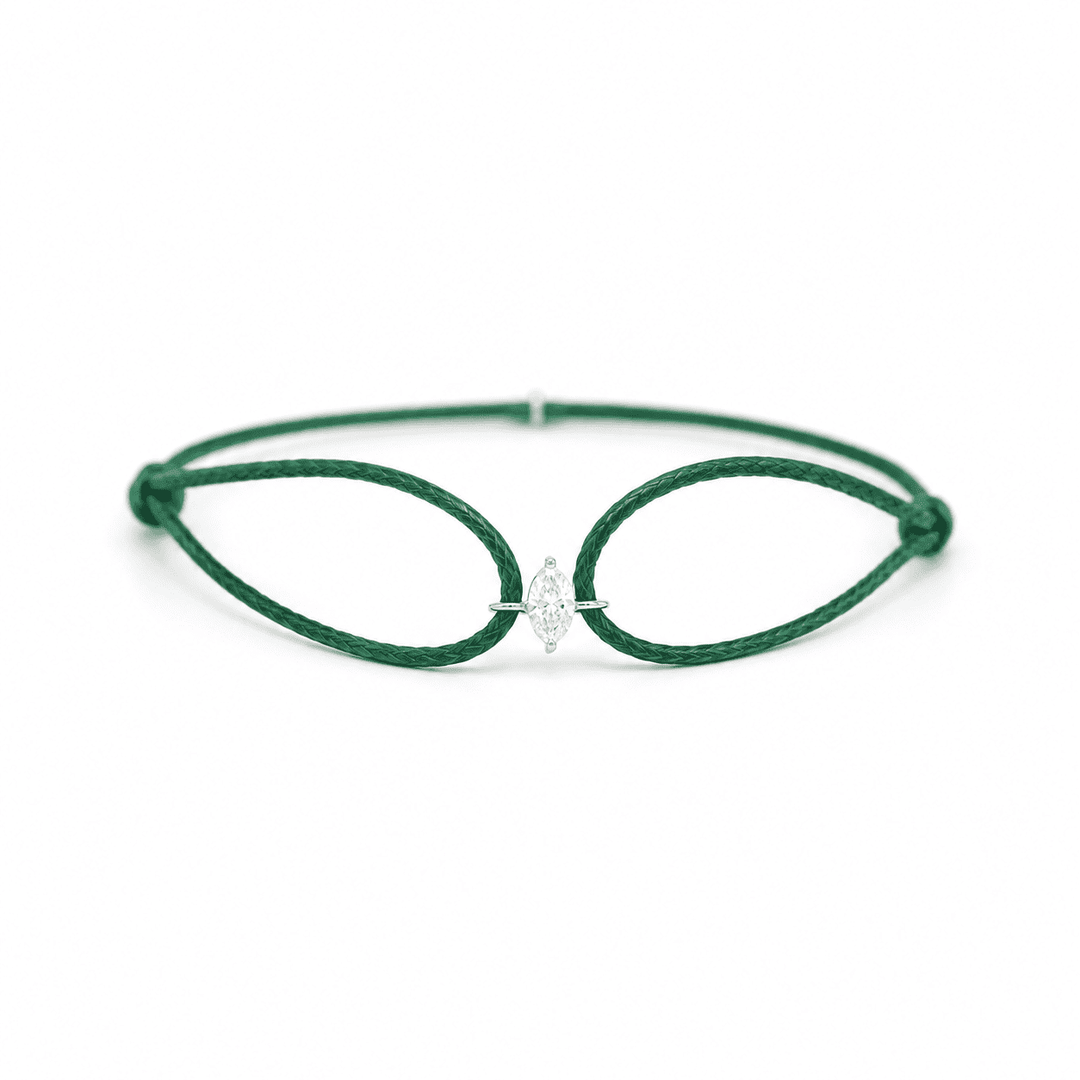 Like A Diamond Thread Bracelet - HIBA JABER