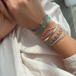 تحميل الصورة في عارض المعرض, Like A Diamond Thread Bracelet - HIBA JABER
