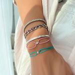 تحميل الصورة في عارض المعرض, Like A Diamond Thread Bracelet - HIBA JABER
