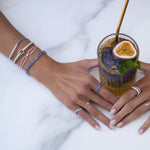 تحميل الصورة في عارض المعرض, Like A Diamond Thread Bracelet - HIBA JABER
