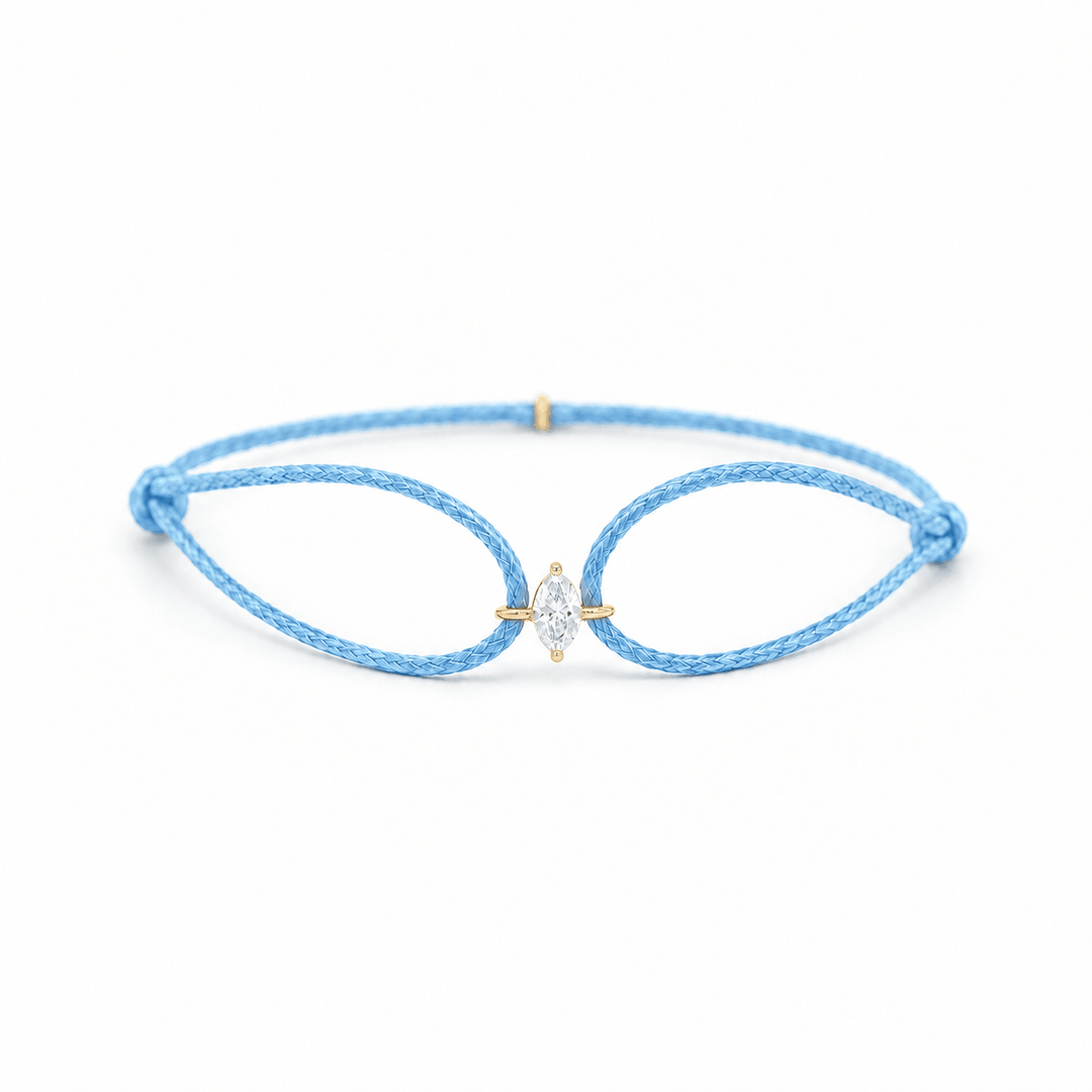 Like A Diamond Thread Bracelet - HIBA JABER