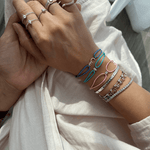 تحميل الصورة في عارض المعرض, Like A Diamond Thread Bracelet - Marquise - HIBA JABER
