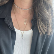 Long Round Hoop Chain - HIBA JABER