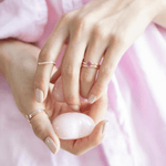 تحميل الصورة في عارض المعرض, Midi Infinity Ring - Yellow with White Diamonds - HIBA JABER
