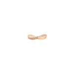 تحميل الصورة في عارض المعرض, Midi Infinity Ring - Yellow with White Diamonds - HIBA JABER
