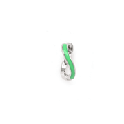 Mini Infinity Hoop - Colored Enamel Single Piece - HIBA JABER