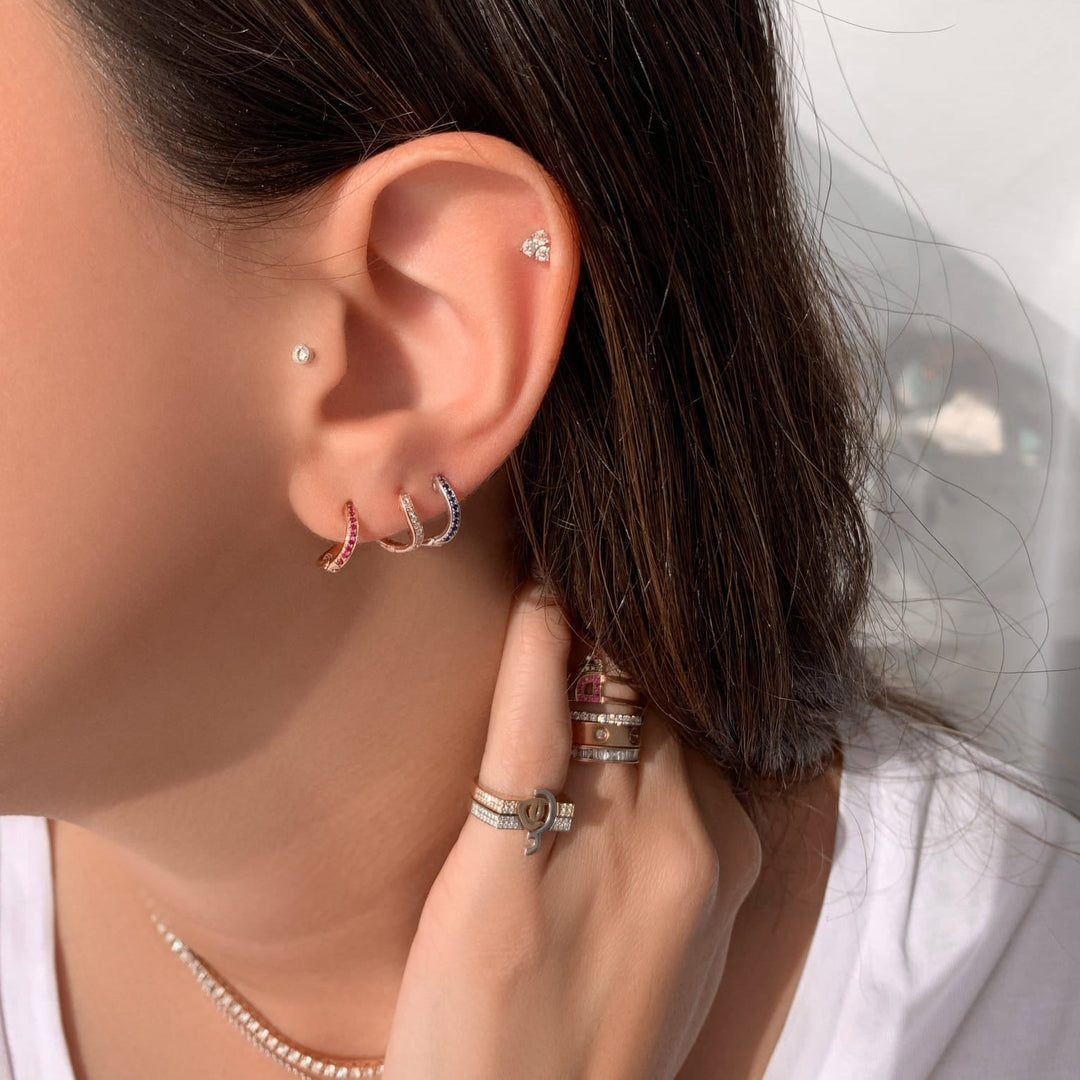 Mini Infinity Hoop - Single Piece - HIBA JABER